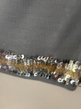 Chaqueta torera gris lentejuelas