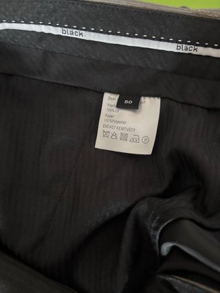 Pantalón de traje gris talla 50