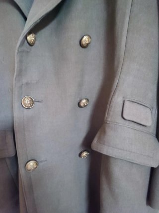 Antiguo capote Coronel Ingenieros
