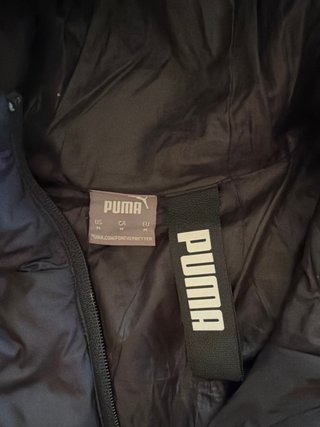 Chaqueta Puma Negra con Logo