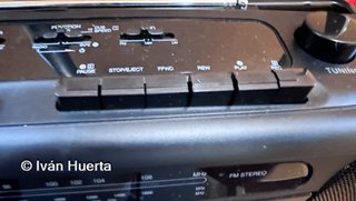 Radio Cassette Doble Sanyo MW-8011L
