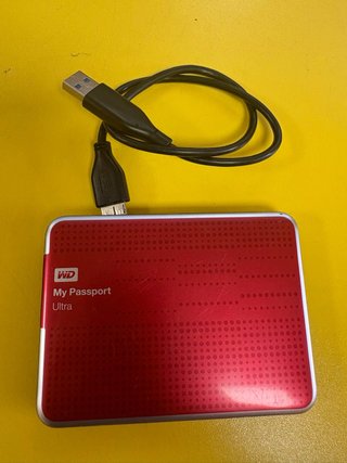 Disco Duro Externo WD 1TB Rojo