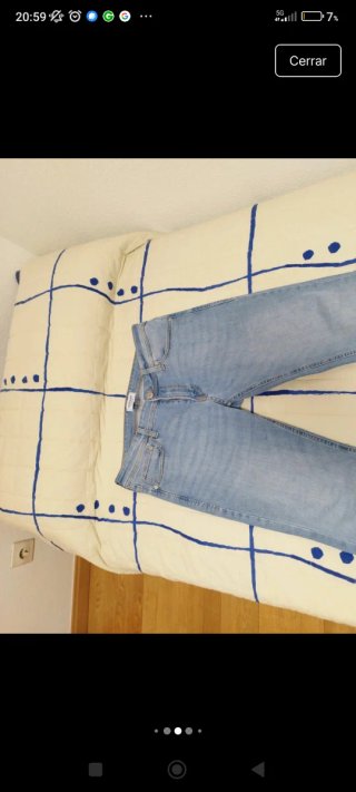 Pantalón vaquero hombre largo