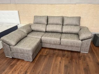 Sofá Chaise Longue Imperial – Tela Aqualine