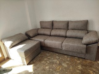 Sofá Chaise Longue Imperial – Tela Aqualine