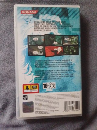 Metal Gear Solid: Digital Graphic Novel PSP