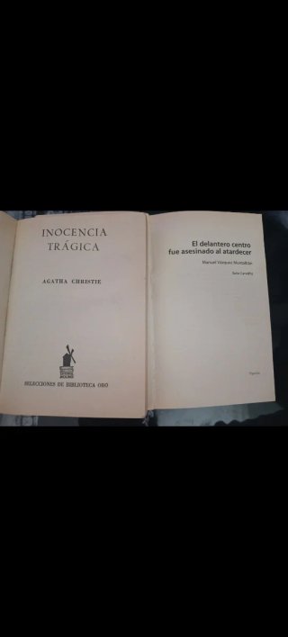 Agatha Christie, Vázquez Montalbán, Peter Benchley