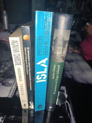 Agatha Christie, Vázquez Montalbán, Peter Benchley