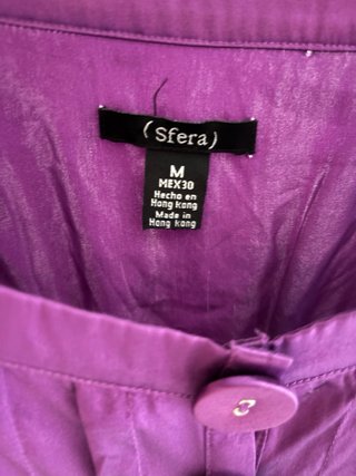 Vestido morado talla M