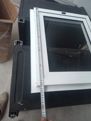 Ventana aluminio abatible 50x60