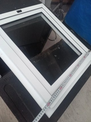 Ventana aluminio abatible 50x60
