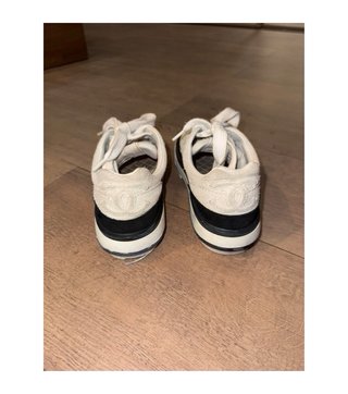 Chanel Zapatillas Deportivas Blancas y Negras