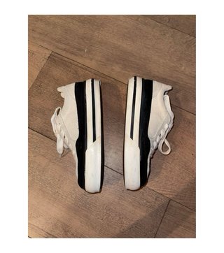 Chanel Zapatillas Deportivas Blancas y Negras
