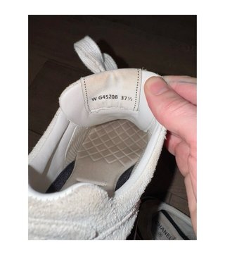 Chanel Zapatillas Deportivas Blancas y Negras