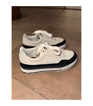 Chanel Zapatillas Deportivas Blancas y Negras