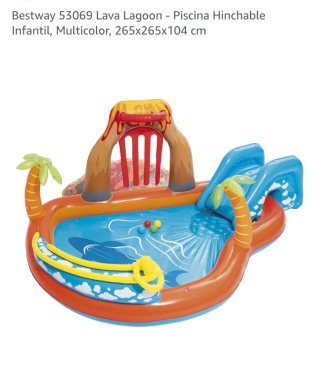 Piscina hinchable Bestway Lava Lagoon