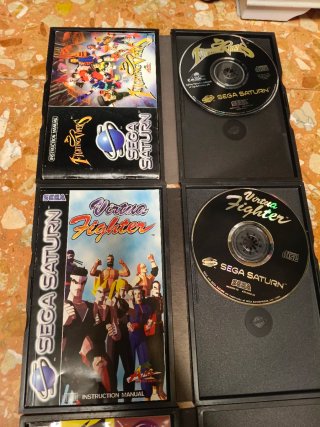 Lote 3 Juegos Sega Saturn lucha