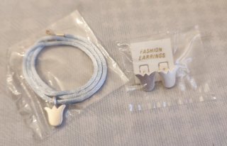 Conjunto collar y pendientes flor