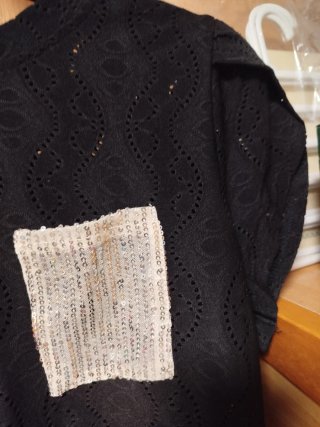 Camiseta Shein Negra Talla M