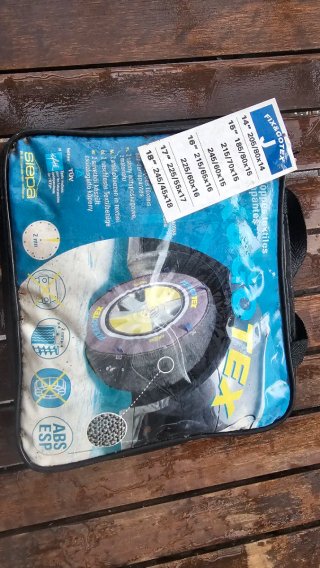 Cadenas textiles para nieve FIX&GOTEX