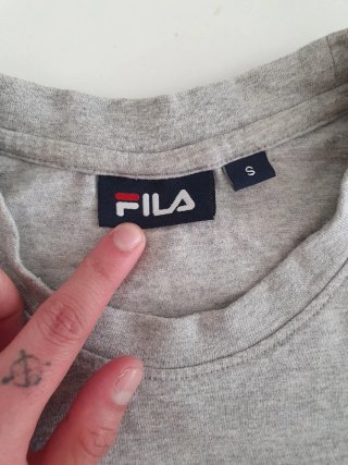 Camiseta Fila Gris Talla S