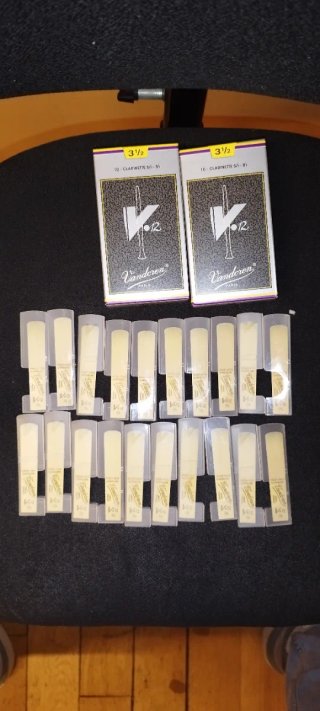 Cañas Clarinete Vandoren V12 3 1/2 (20 uds)