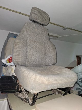 Asiento Renault antiguo
