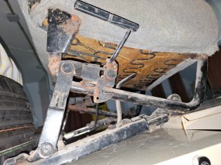 Asiento Renault antiguo