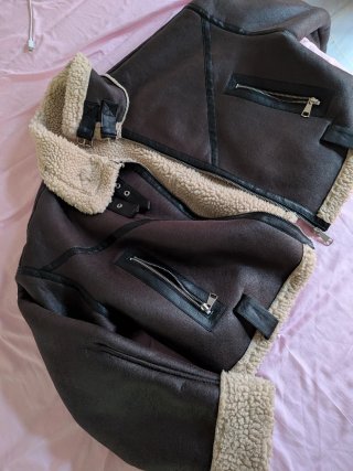 Chaqueta aviador forrada