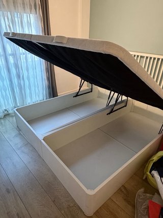 Cama 180x200 cabezal madera URGENTE VENTA