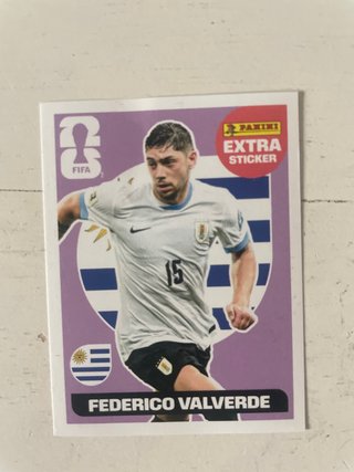 Cromo Mundial Federico Valverde Panini