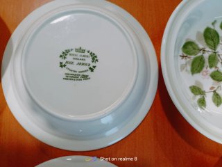 Royal Albert Rose Arbour 6 Platos Ondo de colecció