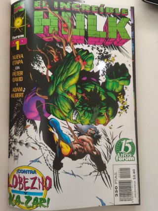 Lote 17 de comics clasicos retapados a 4€ cada uno