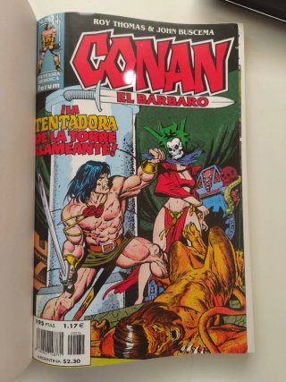 Lote 17 de comics clasicos retapados a 4€ cada uno
