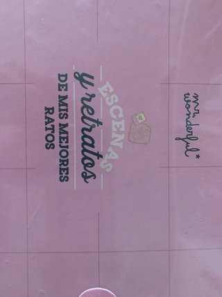 Álbum de fotos Mr. Wonderful nuevo sin abrir