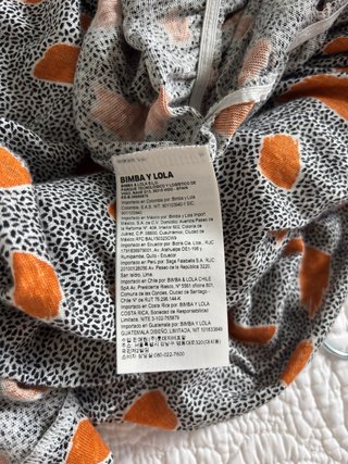 Vestido Bimba y Lola estampado