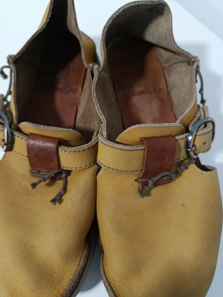 Zapatillas de cuero