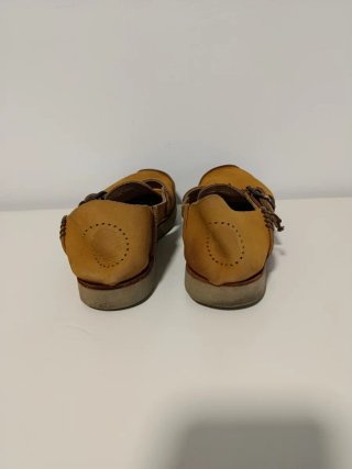 Zapatillas de cuero