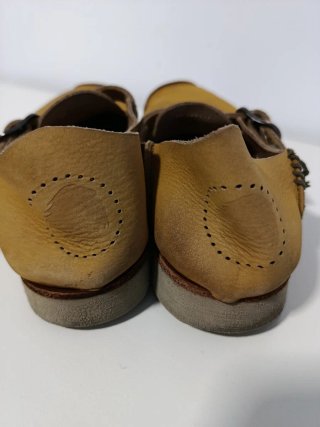 Zapatillas de cuero