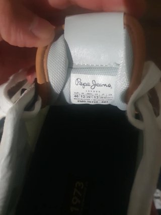 Zapatillas Pepe Jeans Blancas y Grises