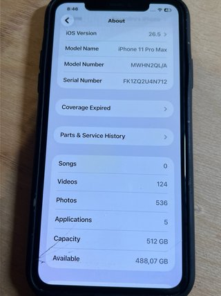 iPhone 11 Pro Max 512GB