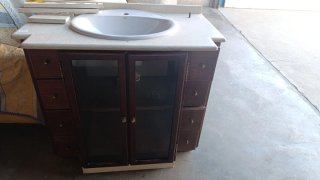 Mueble de baño con espejo