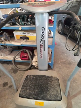 Plataforma vibratoria Crazy Fit