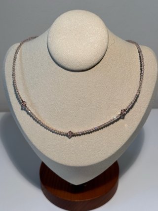 Gargantilla Swarovski Cristal y Acero