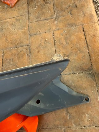 Kit Plásticos KTM EXC 2020-23 Naranja/Gris