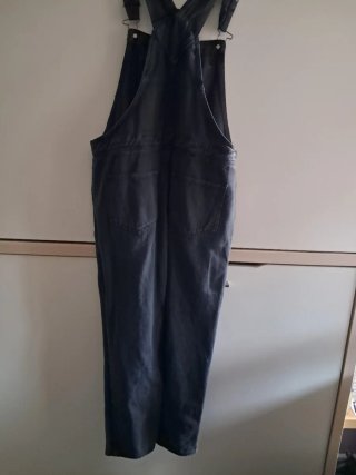 Peto vaquero negro Pull&Bear mujer