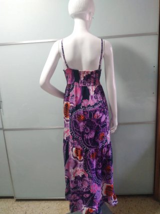 Vestido Natura estampado