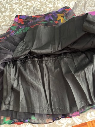 Falda floral talla 36