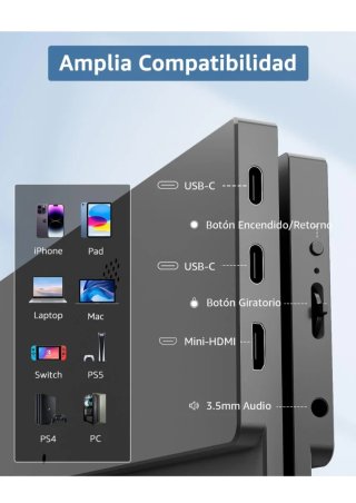 Monitor portatile YODOIT 17.3 Full HD HDR