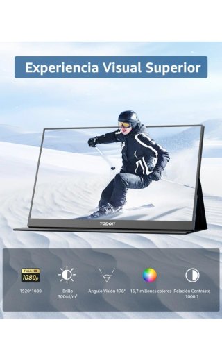 Monitor portatile YODOIT 17.3 Full HD HDR